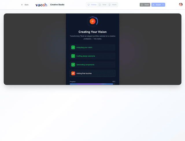 Loading Interface
